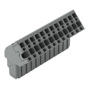 WAGO - Ein- und mehrpolige Klemmenleiste 1-Leiter Federleiste 769-112/022-000 CAGECLAMP,4mm²,gr − 20 Stück