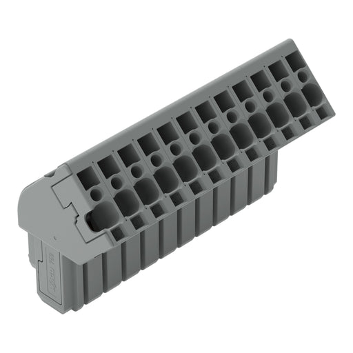 WAGO - Ein- und mehrpolige Klemmenleiste 1-Leiter Federleiste 769-112/022-000 CAGECLAMP,4mm²,gr − 20 Stück