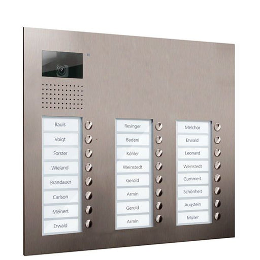 TCS Tür Control - Türstation für Türkommunikation Video color Außenstation V AVU16240-0030 PUK 24 Tasten 3-spal − 1 Stück