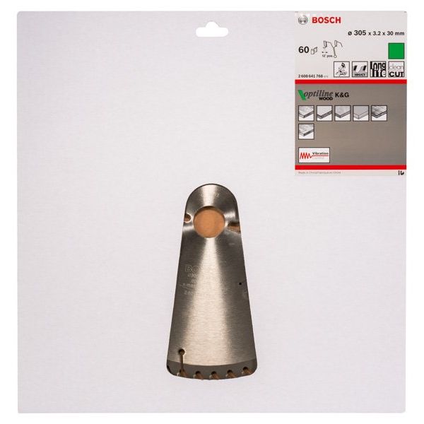 Bosch - Kreissägeblatt PRO Wood Kreissägeblatt, 2608641768 305 x 3,2 x 30 mm