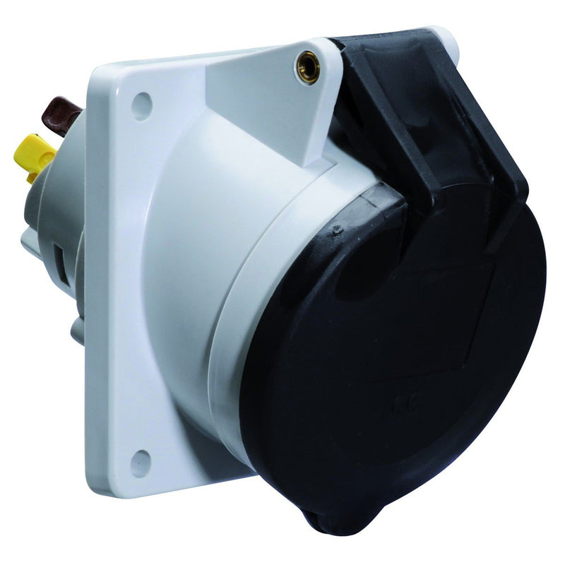 Bals Elektrotech - CEE-Anbausteckdose (IEC 60309) Anbausteckdose geneigt 32A 12769 5p 500V 7h IP44