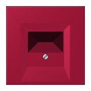 Jung - Einsatz/Abdeckung für Kommunikationstechnik Abdeckung für TAE LC 969 T 229 rouge carmin (32100)