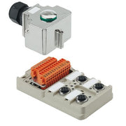 Weidmüller - Passiver Sensor-/Aktor-Verteiler (ohne Leitung) Sensor Aktor Verteiler SAI SAI-4-MH-5P M12