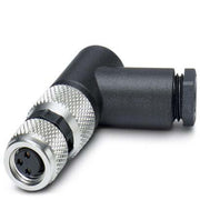 Phoenix Contact - Rundsteckverbinder, feldkonfektionierbar (Industriesteckverbinder) Steckverbinder SACC-M 8FR-3CON-M-SW 3-polig Bu/gew M8