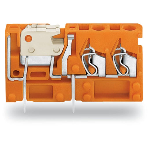 WAGO - Leiterplattenklemme 2LeiterLeiterplattenklemme 742-156 2,5 mm²,orange − 200 Stück