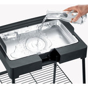 Severin - Grillgerät Barbecue-Standgrill PG 8568 sw Untergestell,m.Wind