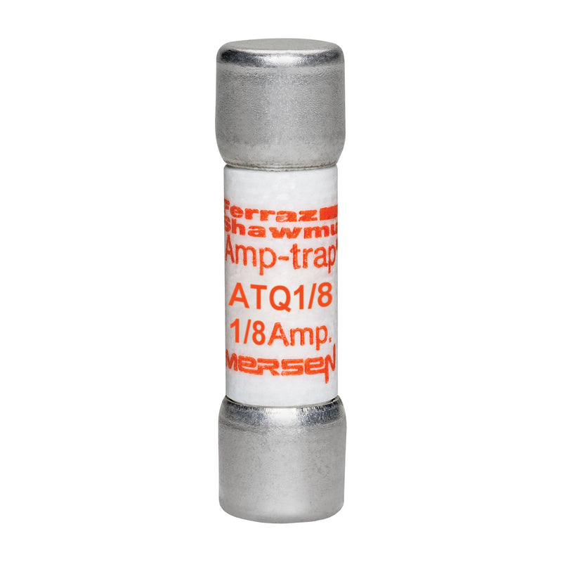 Mersen - Zylindrische Sicherung Sicherungseinsatz Midget ATQ1/8 ATQ 10x38 0,125A T − 10 Stück