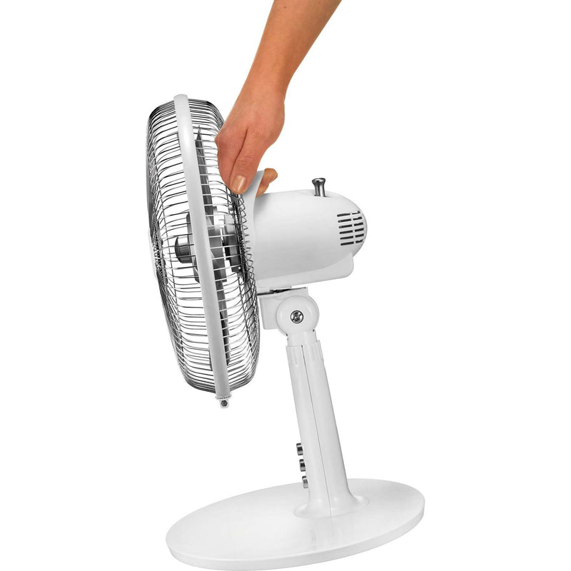 Unold - Umluftventilator Tischventilator 86810 ws/si Silverline 25cm
