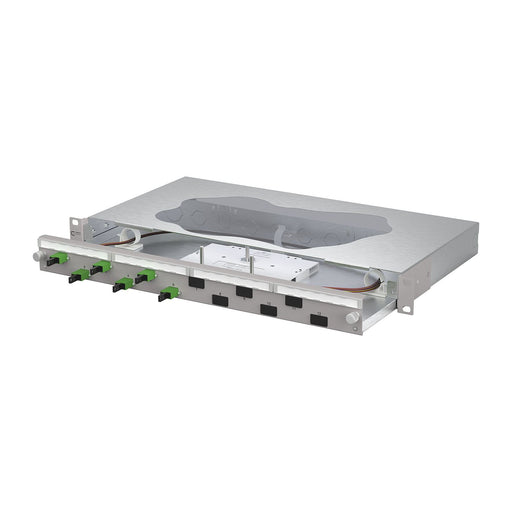 Metz Connect - Patchpanel LWL Patchfeld splice 1504695906-F 6xE2000-S APC OS2