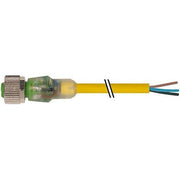 Murrelektronik - Konfektioniertes Sensor-Aktor-Kabel Buchse M12 gerade 10M LED 7000-12261-0531000 m.freiem Leitungsen. − 1 Stück