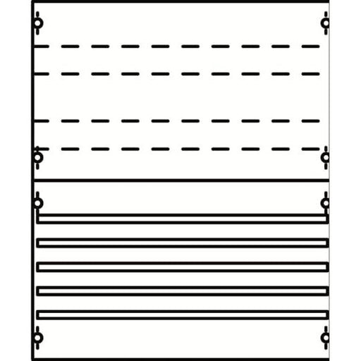 Striebel&amp;John - Verteilerfeld für Installationsverteiler Verteilerfeld 2V02A Hut-/Sammelschienen − 1 Stück by Striebel&amp;John
