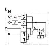 Eberle Controls - Raumthermostat/Uhrenthermostat Temperaturregler RTR-E 6705
