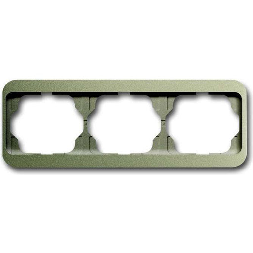 Busch-Jaeger - Abdeckrahmen Rahmen 3-fach 1723-260 palladium, waager. − 1 Stück by Busch-Jaeger
