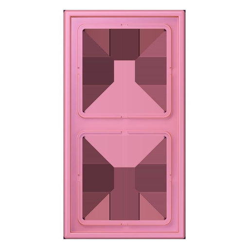 Jung - Abdeckrahmen Rahmen 2-fach LC 982 246 rose vif