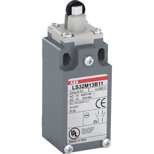 ABB Stotz S&J - Einzelpositionsschalter Standard-Positionsschalter LS33M13B11 Metall-Gehäuse IP66