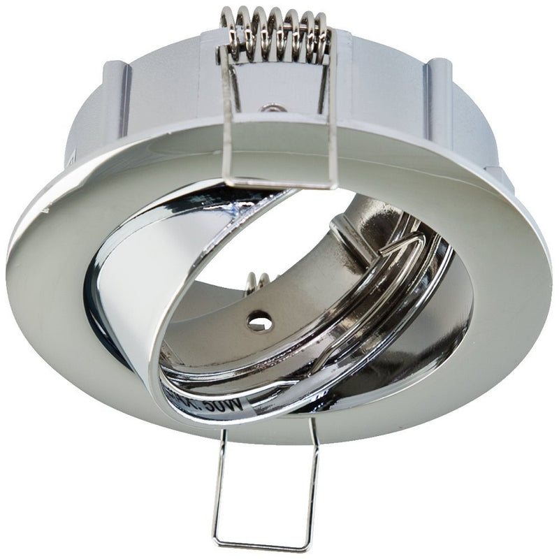 EVN Lichttechnik - Downlight/Strahler/Flutlicht NV EB-Leuchte 515 011 chr 50W 12V IP20