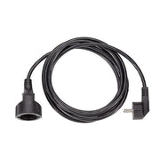 Bachmann - Netzanschlussleitung Schutzkontakt-Verlängerung 341.185 PVC 3,00m sw