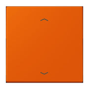 Jung - Abdeckung/Bedienelement für Installationsschalterprogramme Wippe mit Pfeilsymbolen LC 101P 260 orange vif