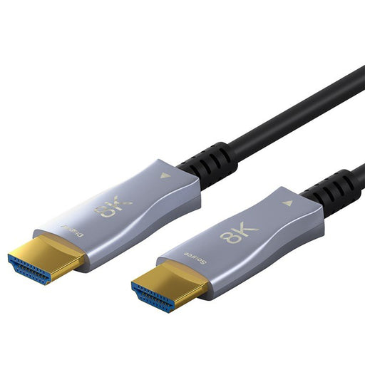 Goobay - Konfektioniertes A/V-Kabel HDMI Kabel HighSpeed 65563 Optical Hybr,70m,sw