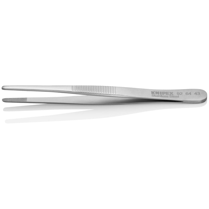 Knipex - Pinzette Präzisions-Pinzette 92 64 43 stumpfe Form, 120mm