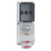 Bals Elektrotech - CEE-Steckdose abschaltbar, abgesichert (IEC 60309) Wandsteckdose abschaltbar 17546 verriegelt abgesich