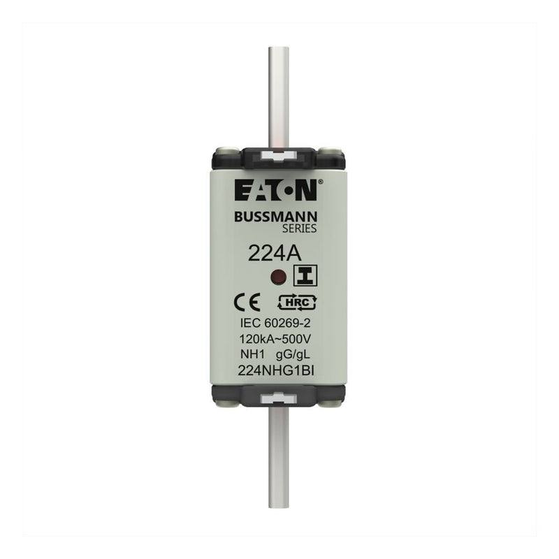 Eaton - Messersicherung Sicherungseinsatz Nieders. NH-SICHERU#224NHG1BI 224A AC 500V 120kA − 3 Stück