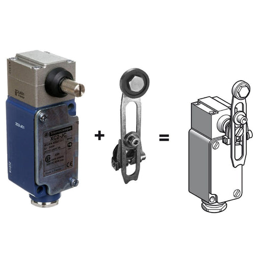 Telemechanique Sensors - Einzelpositionsschalter Positionsschalter XC2JC10531 IP65 m.Schwenkhebel