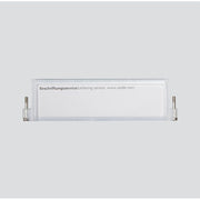 Siedle&Söhne - Zubehör/Ersatzteile für Türkommunikation Namensschildtasche rauchf. 200007037-00 kpl. TM 511-03 B