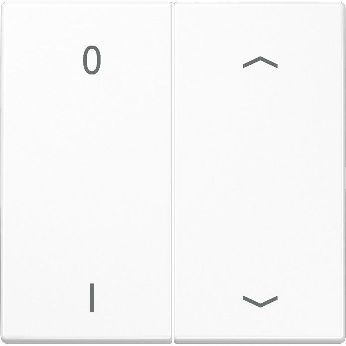 Jung - Sender/Fernbedienung für Installationsschalterprogramme Funk-Wandsender aws ENO LS 995 P01 WW 4-kanalig Symbole