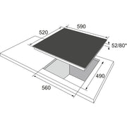 Amica - Kochfeld EB-Autark-Gaskochmulde KMG 734 000 E 60cm