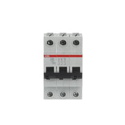 ABB Stotz S&J - Leitungsschutzschalter Sicherungsautomat S203-C80 6kA, 80A, 3P