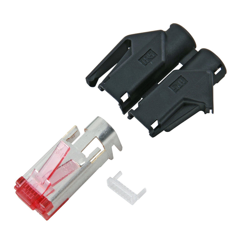 EFB-Elektronik - Modularer Steckverbinder RJ45-Stecker Hirose TM21 H7641.4-10 (VE10) schwarz