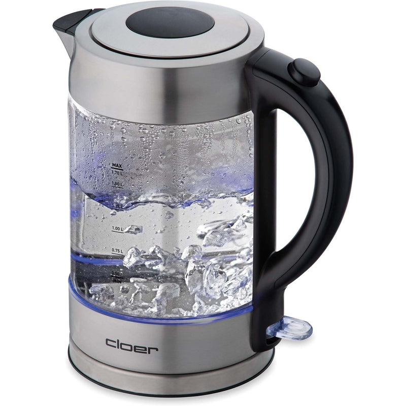 Cloer - Wasserkocher Glas-Wasserkocher bel. 4429 eds 1,7L