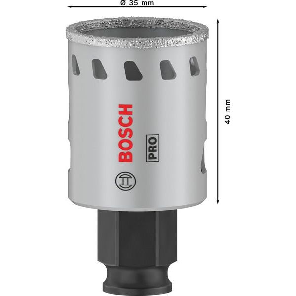 Bosch - Lochsäge PRO Tile PC Plus Lochsäge, 2608901558 35 mm, HS