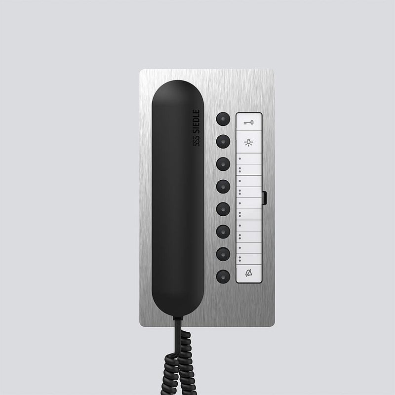 Siedle&Söhne - Innenstation für Türkommunikation Bus-Telefon Comfort BTC 850-02 E/S eds/sw
