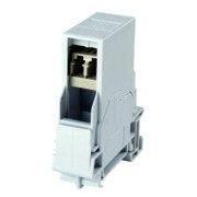 Telegärtner - LWL-Kupplung STX Tragschienen-Verbinder 100022791 LC-D Kupplung MM