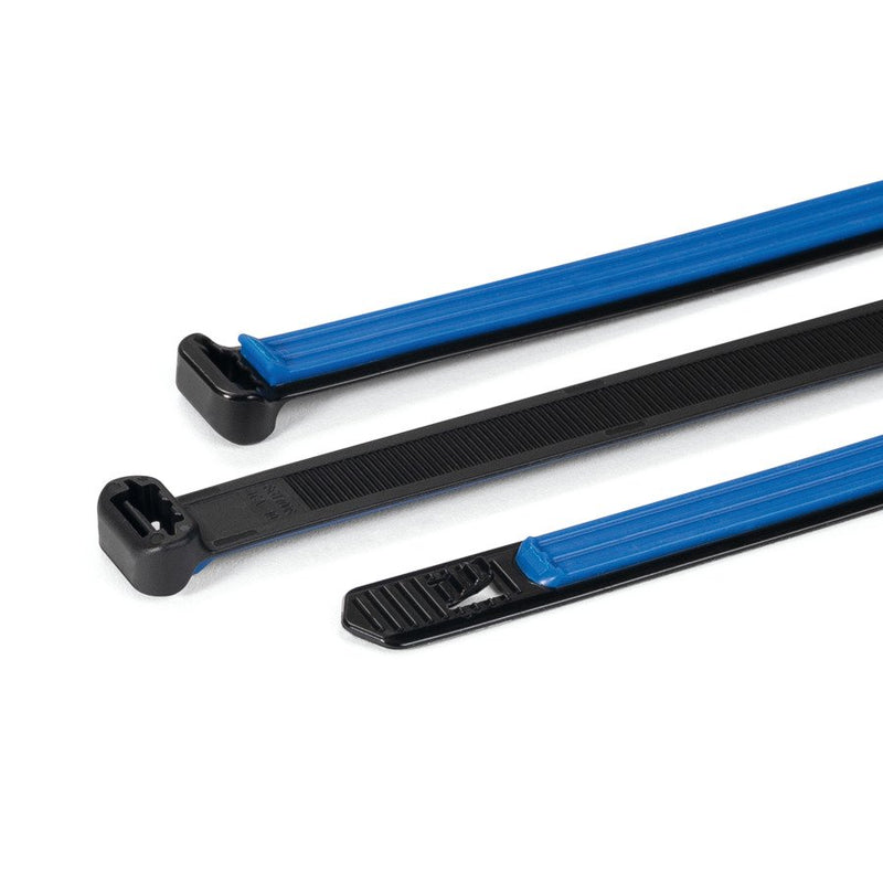 HellermannTyton - Kabelbinder 2-Komponenten-Kabelbinder 111-50000(500) 140x12.7mm − 500 Stück