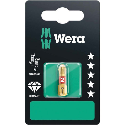 Wera - Bit Phillips-Recess Bit 073333 PH 2x25mm