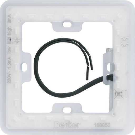 Berker - Beleuchtungseinsatz für Installationsschalterprogramme LED-Modul 168050 Corona Beleuchtung