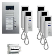 TCS Tür Control - Türsprech-Set Videosprechanlgenset color PVU1650-0010 5 Tasten Freisprech