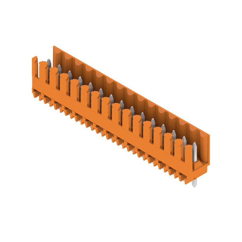 Weidmüller - Leiterplattensteckverbinder Verbinder 3.50mm SL 3.50/1#1604900000  − 50 Stück