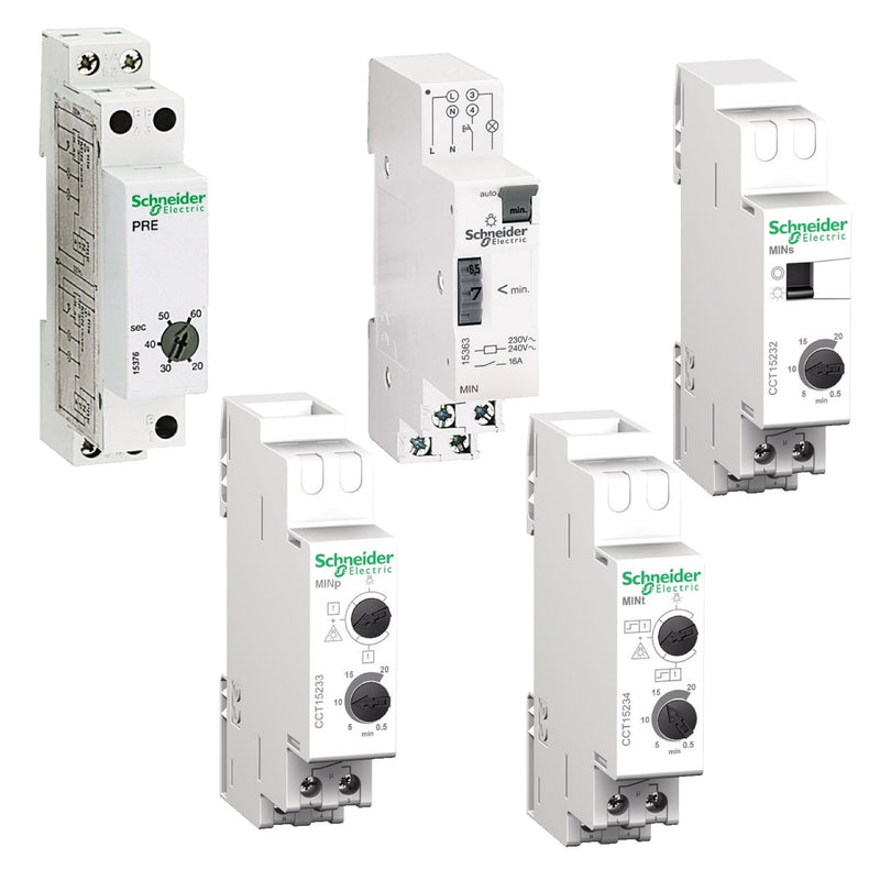 Schneider Electric - Treppenlichtzeitschalter CCT15233 0,5-60min