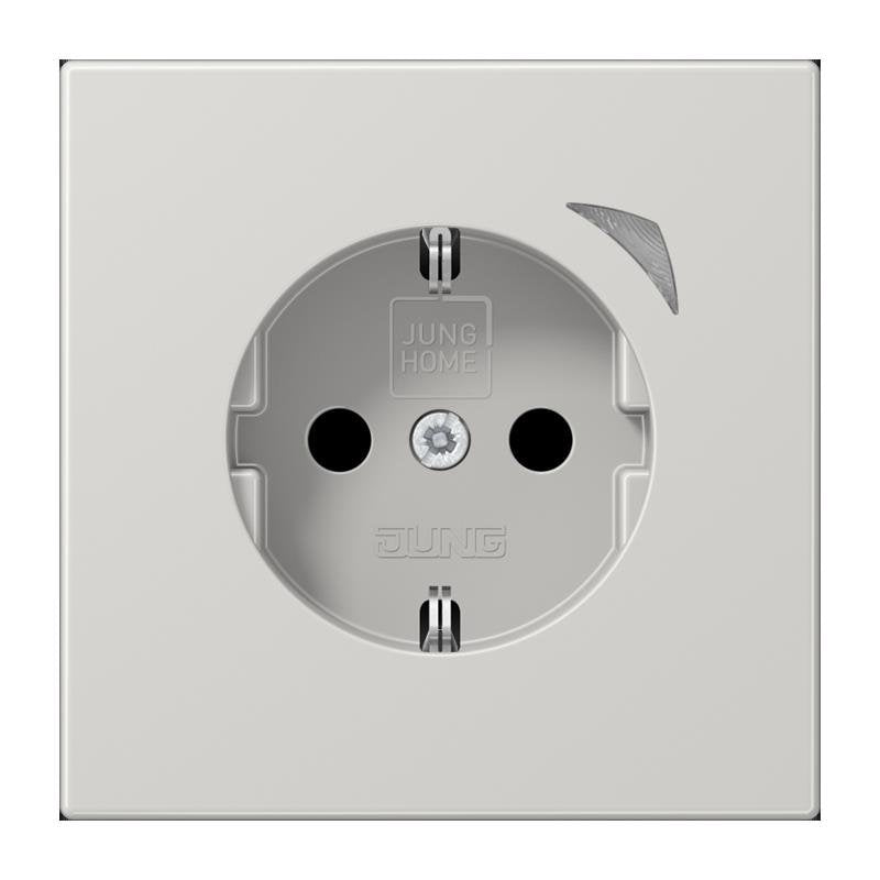 Jung - Steckdose SCHUKO Steckdose 16 A 250V BT LS 1521 SE LG m. Berührungsschutz