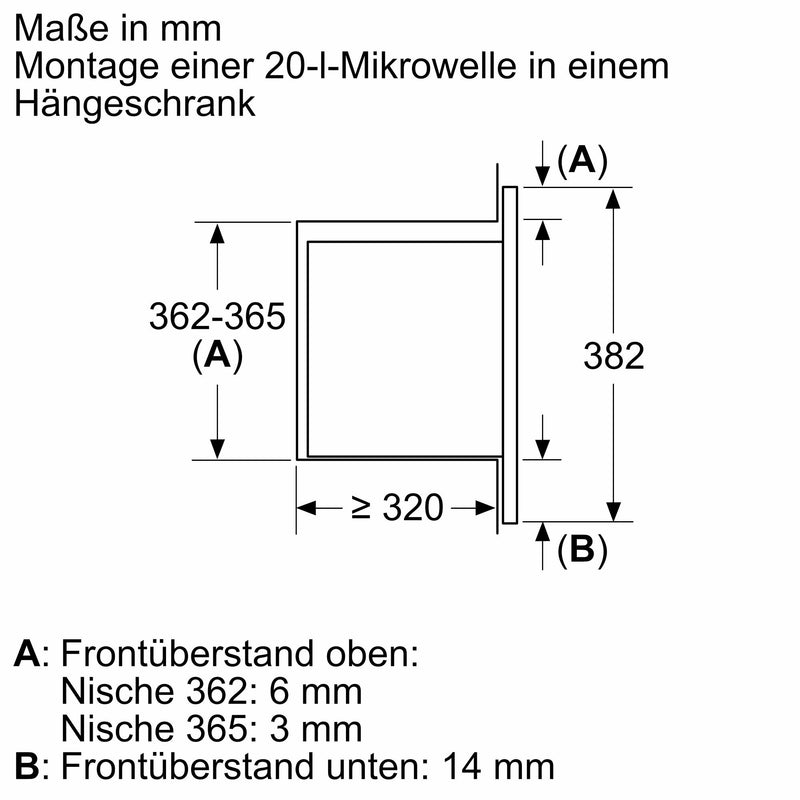 Siemens - Mikrowellengerät EB-Mikrowelle BF523LMB3 IQ100