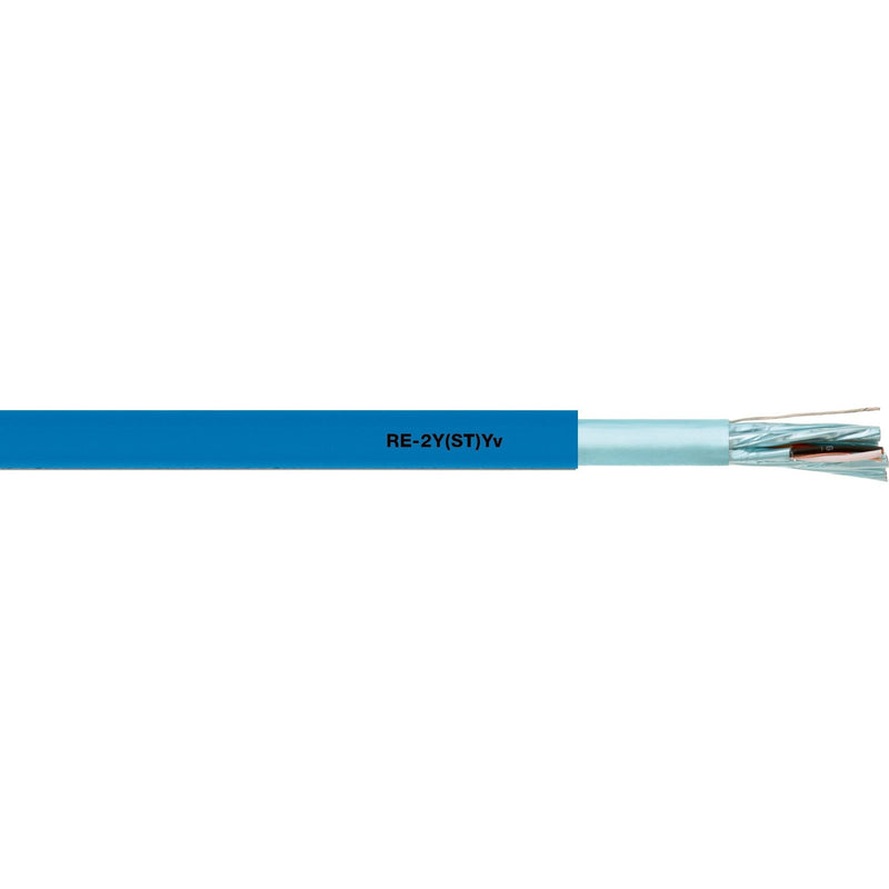 Lapp Kabel&Leitung - Daten- und Kommunikationskabel UNITRONIC RE-2Y(ST)YV PIMF 0032458 2X2X1,3 BU
