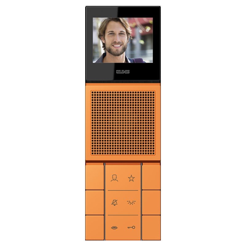 Jung - Innenstation für Türkommunikation SIB Video-Innenstation SI VI LC 627 225 LS 32081