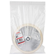 Bosch - Trenn-/Schleifscheibe Filzpolierscheibe mit 1608612002 Gewinde M 14, 180 mm