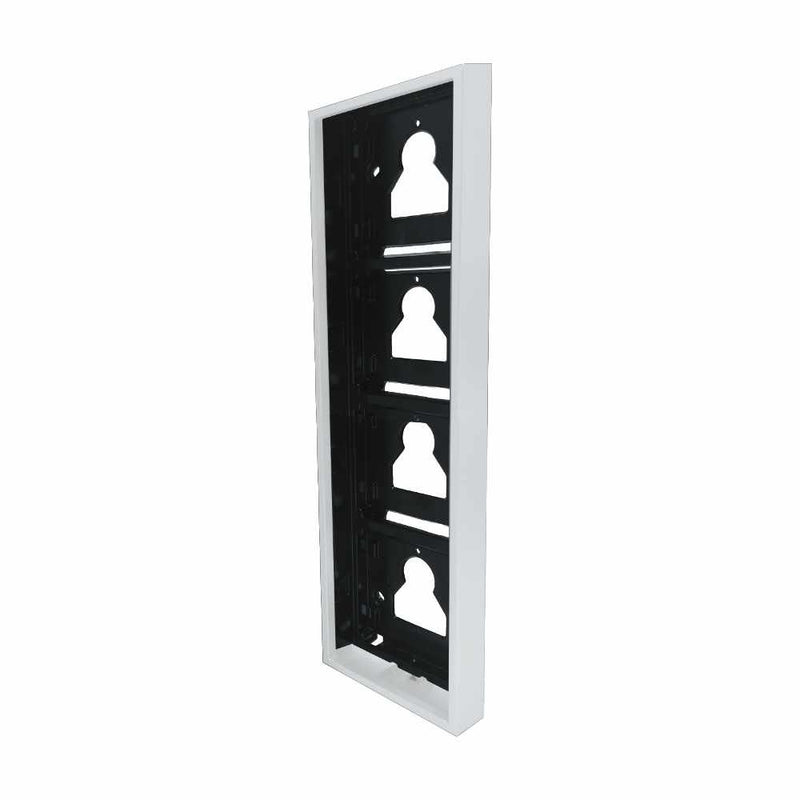 Comelit - Montageelement für Türstation AP-Gehäuse Ultra UT9174W 4 Module, ws