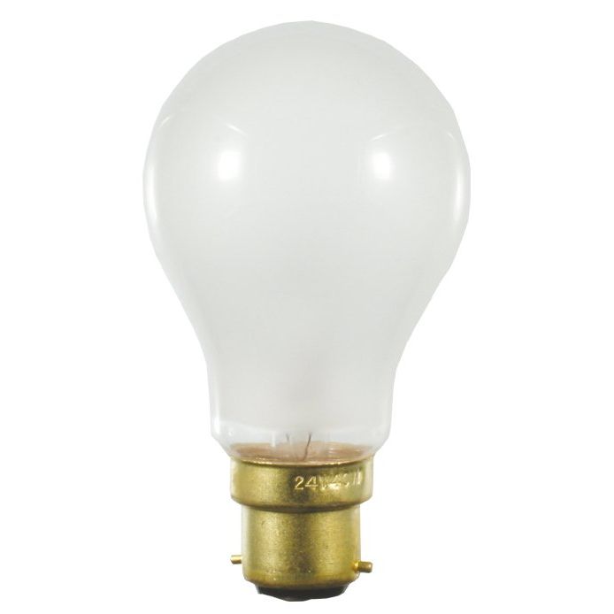Scharnberger+Hasenbein - Allgebrauchsglühlampe Standard Glühlampe B60x105mm 40656 Ba22d 240V 60W matt