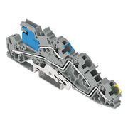 WAGO - Installations-Etagenklemme 2005-7641 NT/L/PE 4/6qmm grau